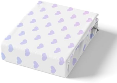 Castle Fairy Heart Shaped Twin Sheet Set