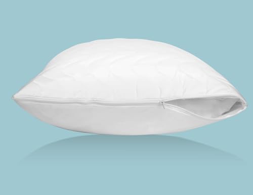 Mediflow Quilted Pillow Protector with Zipper
