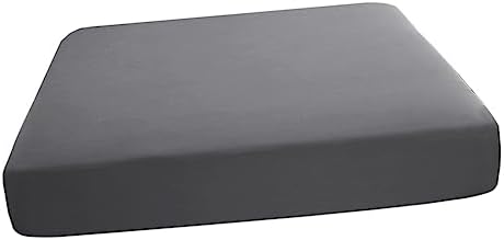 CIYODO Anti-Slip Cotton Mattress Protector Fitted Sheet Grey