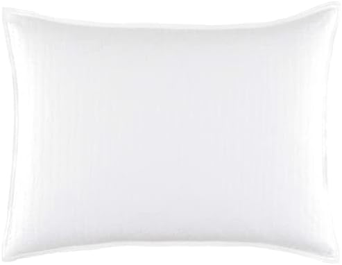 Shepherd White Matelasse Pillow Sham Euro Size