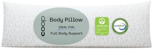 Coop Home Goods Adjustable Body Pillow for Back Shoulder Hip Support