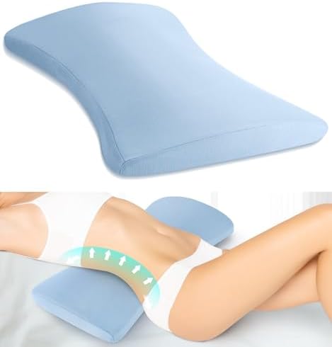 Vamorry Lumbar Support Pillow for Bed Back Pain Relief