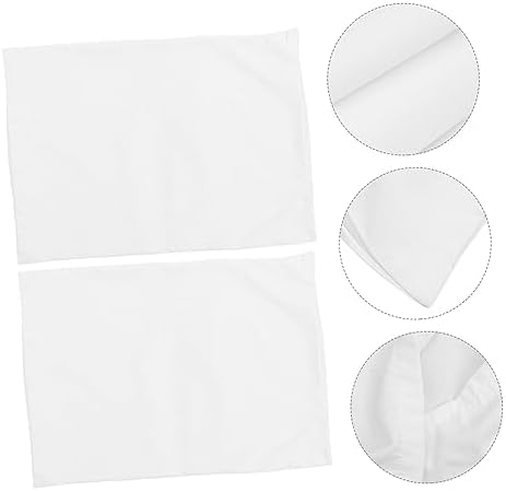 OUNONA 2pcs Travel Pillowcases with Envelope Closure
