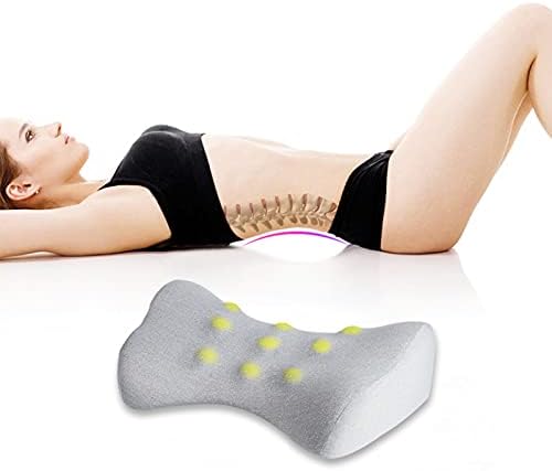 Memory Foam Lumbar Support Pillow - Pink