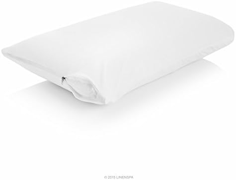 Linenspa Waterproof Pillow Encasement - 360 Protection White