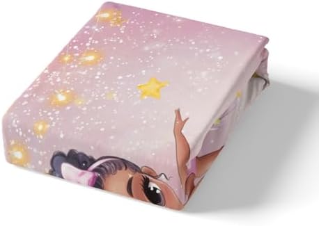 Castle Fairy Cute Girl Fitted Sheet Set with Pillowcases