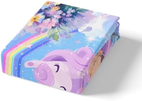 Castle Fairy Cute Unicorn Sheet Set Kawaii Decor