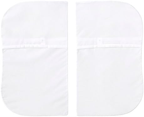 HALO Bassinest Twin Sleeper Waterproof Mattress Pads - 2 Pack White