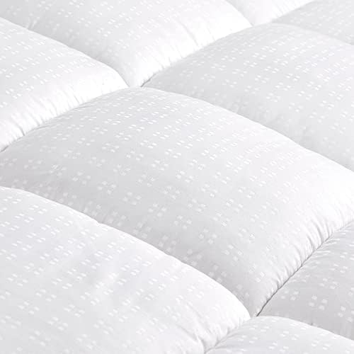 SLEEP ZONE Twin XL Cotton Mattress Pad with Cooling Top