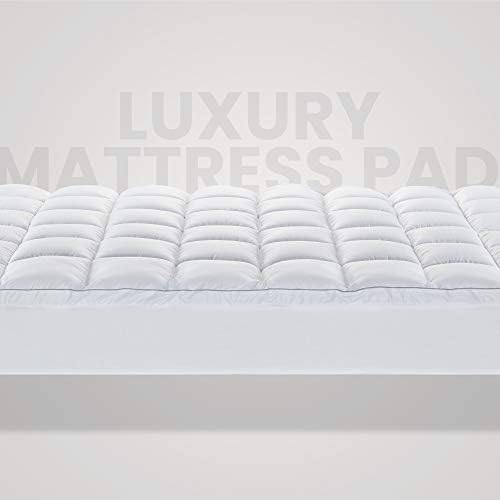 SLEEP ZONE Twin XL Cotton Mattress Pad with Cooling Top