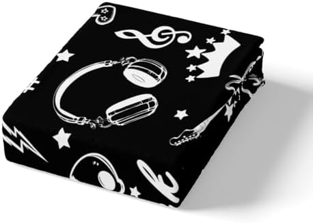 Castle Fairy Rock and Roll Fitted Sheet Set Twin Size