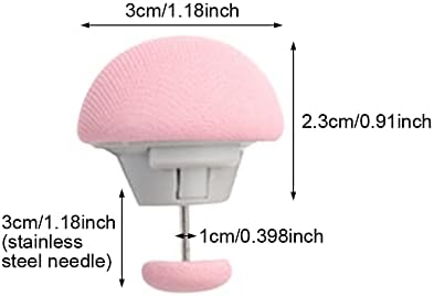 Tvoip 16 Pcs Duvet Clips Set with Buttons - Pink