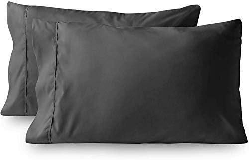 800 Thread Count Pillow Cases Set of 2 Grey