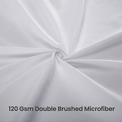 SLEEP ZONE Pleated Bed Skirt Queen Size