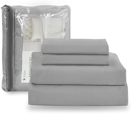 Z-hom Queen Bed Sheet Set - Cooling Breathable and Wrinkle Free