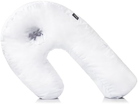 DMI U-Shaped Side Sleeping Pillow with Ear Hole