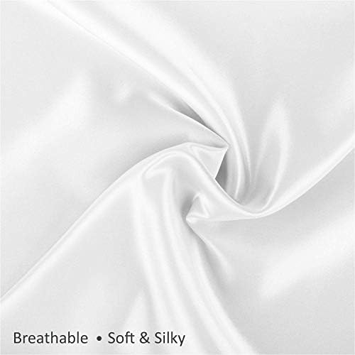 Blissford Satin Pillowcase Set of 2 with Zipper