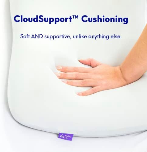 C CUSHION LAB Deep Sleep Pillow - Calm Grey