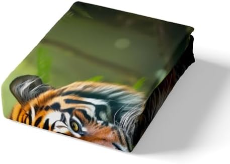 Feelyou 3D Print Jungle Tiger Duvet Cover Set