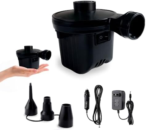 Inscool Electric Air Pump with 3 Nozzles