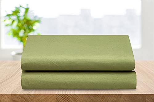 Elegant Comfort 2-Pack Luxury Flat Sheet TwinXL