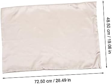 KICHOUSE 2pcs Elegant Bedroom Pillowcase with Zipper