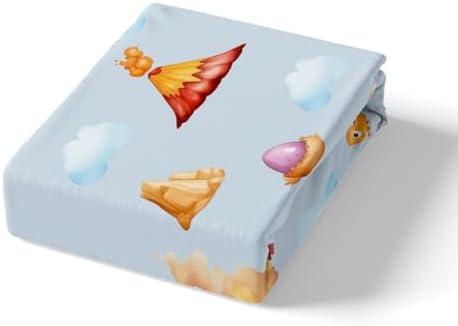 Manfei Cartoon Dinosaur Sheet Set Twin Size Kids