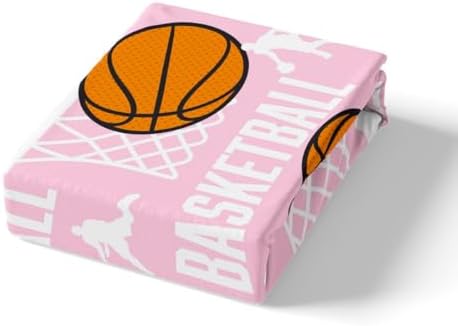 Feelyou Basketball Duvet Cover Set Twin 2Pcs with Pillow Case