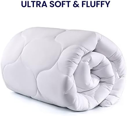 SLEEP ZONE Quilted Fitted Queen Mattress Pad Cover