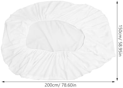 Fitted Mattress Cover with Elastic Band for Hotel All Season Use