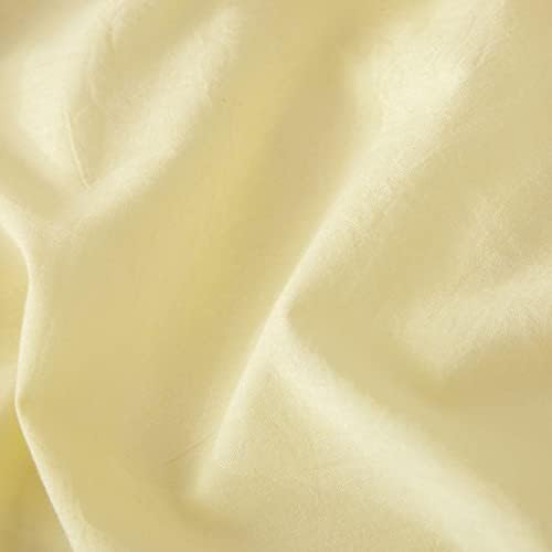 TIPTOE BEAR King Duvet Cover Set 3 Pcs Pale Yellow