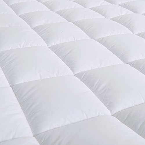 Sacred Thread Cooling Mattress Pad with 18 Inch Deep Pockets