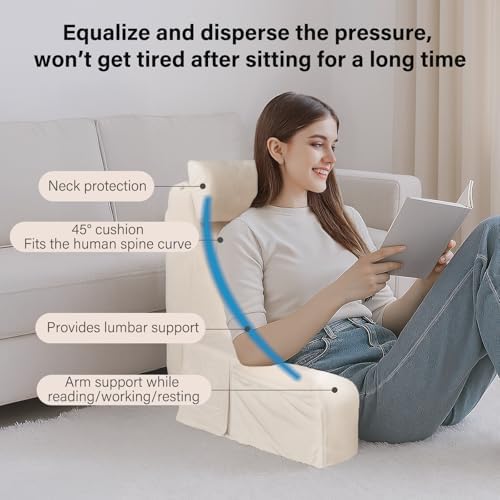 ENITYA Reading Pillow for Bed Sitting