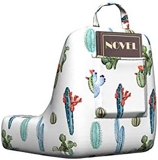 Ambesonne Cactus Reading Pillow Green Blue 1