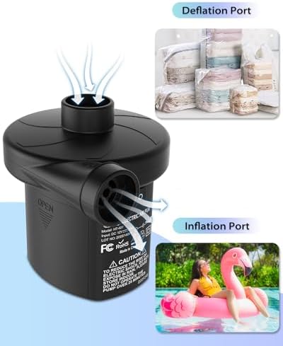 Drmeter Triple Power Air Mattress Pump
