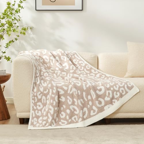 Snuggle Sac Leopard Throw Blanket 50x60 Inches 1