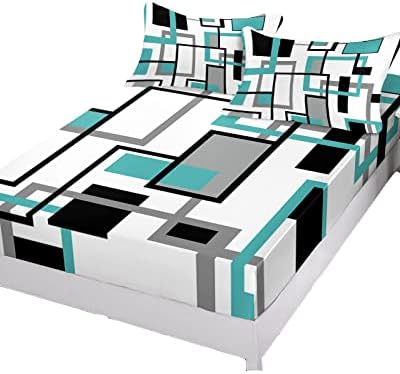 Chees D Zone Twin Fitted Sheet Deep Pocket Set