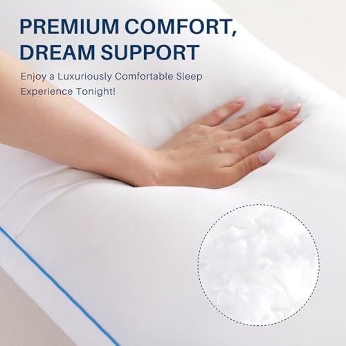 YZ HOME Body Pillow for Adults - Memory Foam and Microfiber