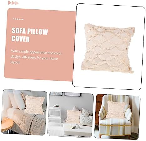 CHILDWEET Lint-Resistant Pillowcase for Sofa and Office