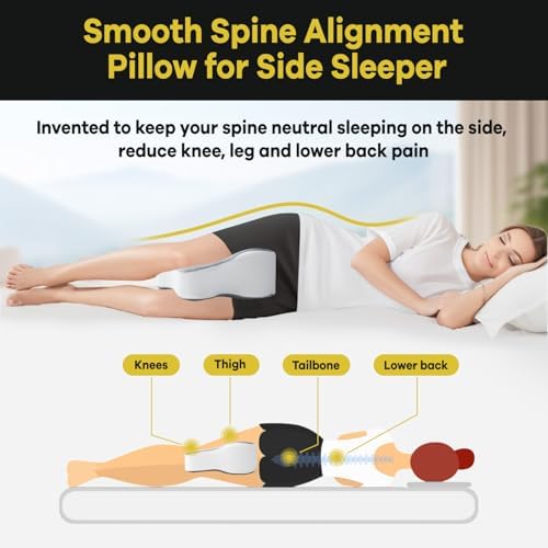 Anzhixiu Long Knee Pillow for Side Sleepers