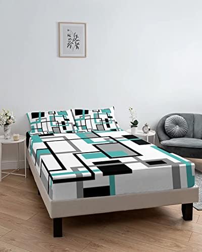 Chees D Zone Twin Fitted Sheet Deep Pocket Set