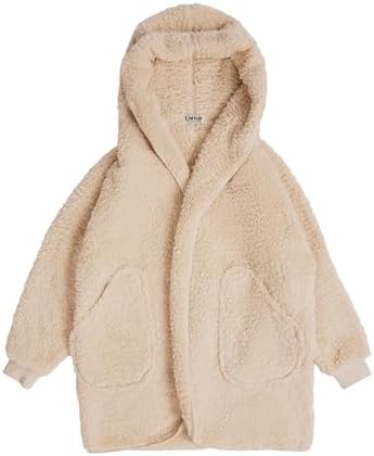 UnHide Shleepy Kids Faux Fur Robe - Cozy Soft Wearable Blanket