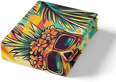 Erosebridal Tiki Bar Duvet Cover Set Queen Size