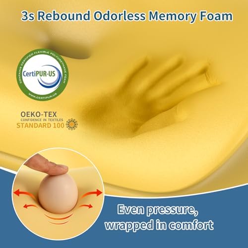 Olumoon Cervical Pillow for Pain Relief and Neck Support