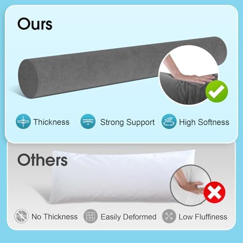 SereneCloud Memory Foam Body Pillow - Cylindrical 3543 x 79