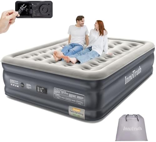 InnoTruth Air Mattress Queen with Built-in Pump