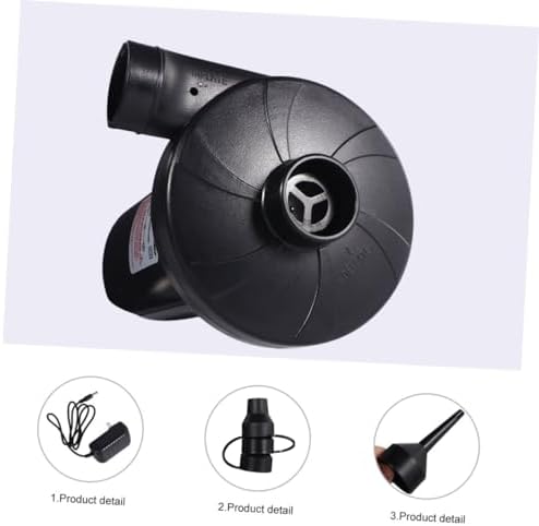Ciieeo Rechargeable Lithium Air Pump with Adapters for Kayak Airbed Camping Fishing