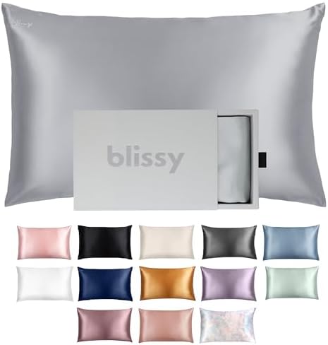 Blissy Silk Pillowcase - 100 Pure Mulberry Silk