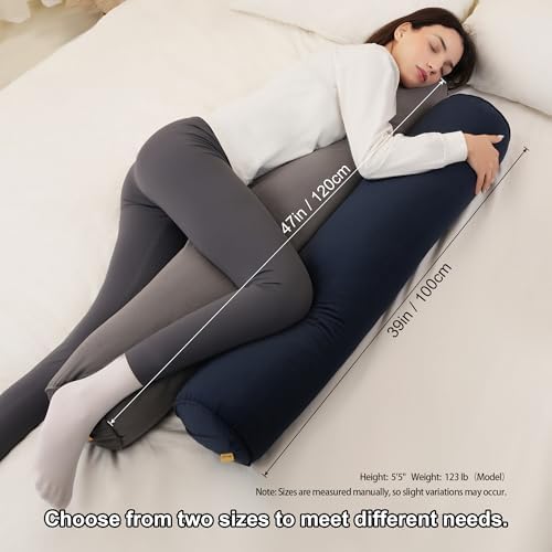 Adult Body Pillow 47 x 787 Inches Steel Gray