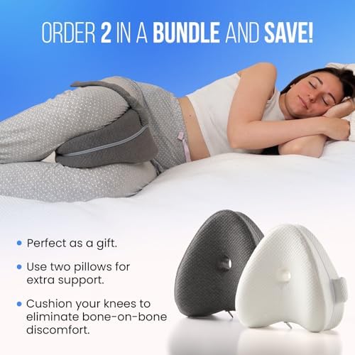 TULARIS Knee Pillow for Side Sleepers Sciatica Relief